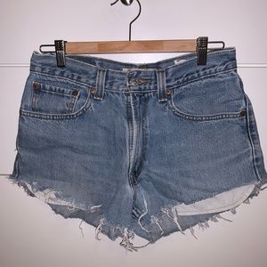 Levi’s denim cut off shorts size 31